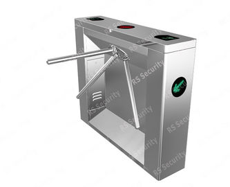 Stasiun Subway Pinggang Tinggi pintu putar IC ID Bircode Kontrol Barrier Gate