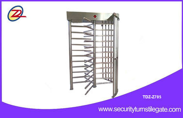 316 Stainless Steel Fingerprint Turnstile Tinggi Penuh Mekanisme Sepenuhnya Otomatis