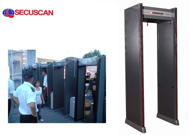 Terbuat Pintu detektor bingkai logam Cina dengan bar cahaya 2 LED dan sensitivitas tinggi