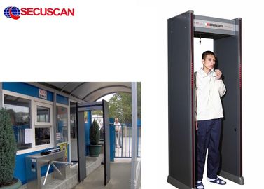 Terbuat Pintu detektor bingkai logam Cina dengan bar cahaya 2 LED dan sensitivitas tinggi