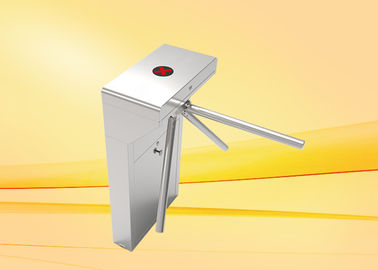 Keamanan SUS304 Tiga Rollers Tripod Turnstile dengan pengontrol akses / gerbang pembuka