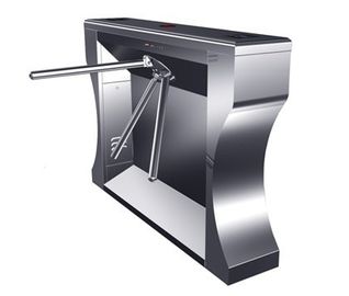 Cerdas Listrik Stainless Tripod Turnstile Untuk Stasiun Bus
