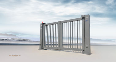 Villa Entrance Aluminium Folding Bi Gates, tanpa rel otomatis Bi Lipat Gates