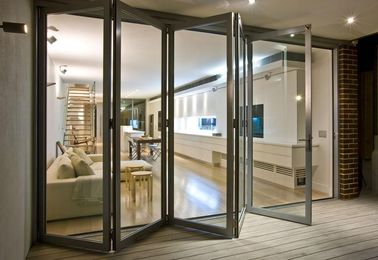 Aluminium bi-fold pintu
