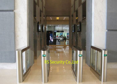 CE Disetujui swing Barrier Gate Tunggal Atau Ganda Entrance Identifikasi Card