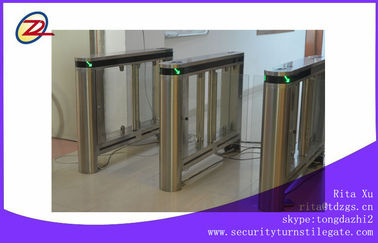 Sistem Waktu Kehadiran Speed ​​Gate Turnstile Fingerprint Reader