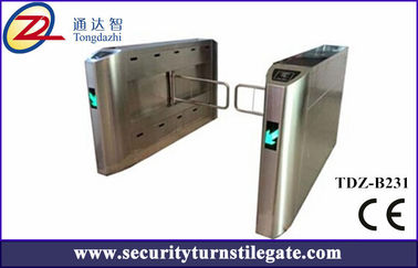 Turn Stiles security swing barrier Gate dengan antarmuka RS485 / TCP / IP, Fungsi darurat