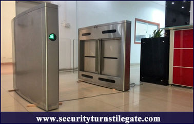 Automatic Subway Turnstile swing barrier gate untuk kursi roda, 316 stainless steel