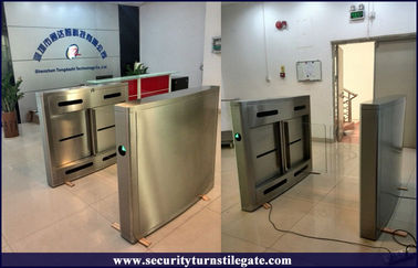 Automatic Subway Turnstile swing barrier gate untuk kursi roda, 316 stainless steel