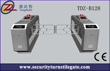 Desain baru SS304 Automatic Swing Barrier Gate Pintu Putar Turnstile Kecepatan Tinggi, 50w