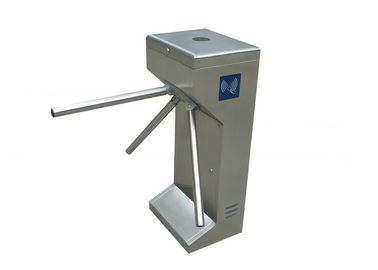 Supermarket Teknik Tripod Turnstile Gate, listrik ganda ayunan Barrier Gate
