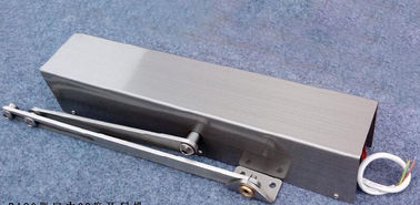 Perak 700mm untuk 2000mm daun ganda Automatic swing Glass Door Opener