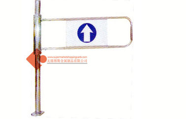 Pengguna Baja Ringan Supermarket swing Gerbang Supermarket Masuk Gates