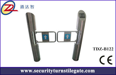 Silinder automatic turnstile pilar Swing Barrier Gate dengan kontrol akses