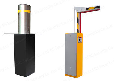 Melengkung Bar Retractable Barrier Gate Sistem Parkir Cerdas Mobil