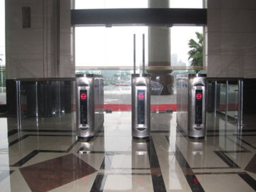 Otomatis Flap Barrier Bid-arah Dengan Aluminium Alloy Rail