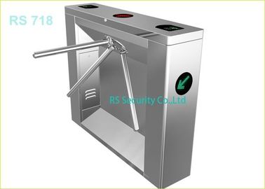 Kecepatan tinggi Pinggang Tinggi pintu putar tahan debu / Hotel Keamanan Gerbang Barrier