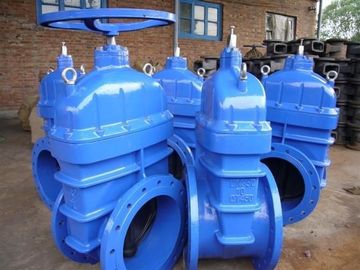 Digerakkan EPDM / NBR Resilient Seated baut Bonnet Gate Valve / Pintu Air Valves