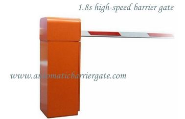 1.8s Customizable Powder Coating Lalu Lintas Internet Kecepatan Automatic Barrier Gate untuk Bandara / Stasiun Bus