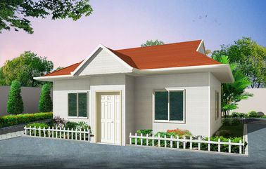 Cepat konstruksi pantai dua kamar tidur cetakan Modular rumah, Villa baja ringan
