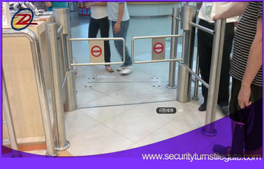 Kecepatan Tinggi Gerbang Supermarket Turnstiles Swing Gate Entrance Turnstiles
