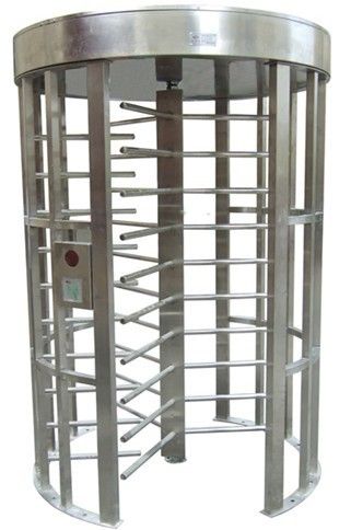 Luar Rustproof Penuh Tinggi Turnstile dengan Cahaya Alarm untuk Park RS485 AC220V 50Hz RS485