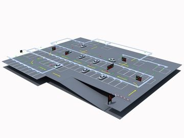 Sensor magnetik Cerdas Mobil Parkir Sistem Bimbingan Untuk Indoor, Bandara dan Hotel